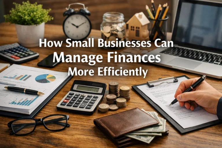 How Small Businesses Can Manage Finances More Efficiently