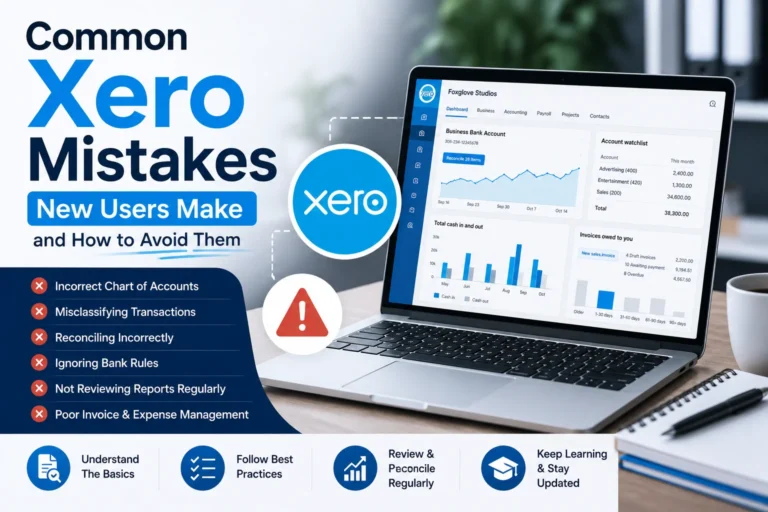 Common Xero Mistakes New Users Make and How to Avoid Them (2026 Guide)