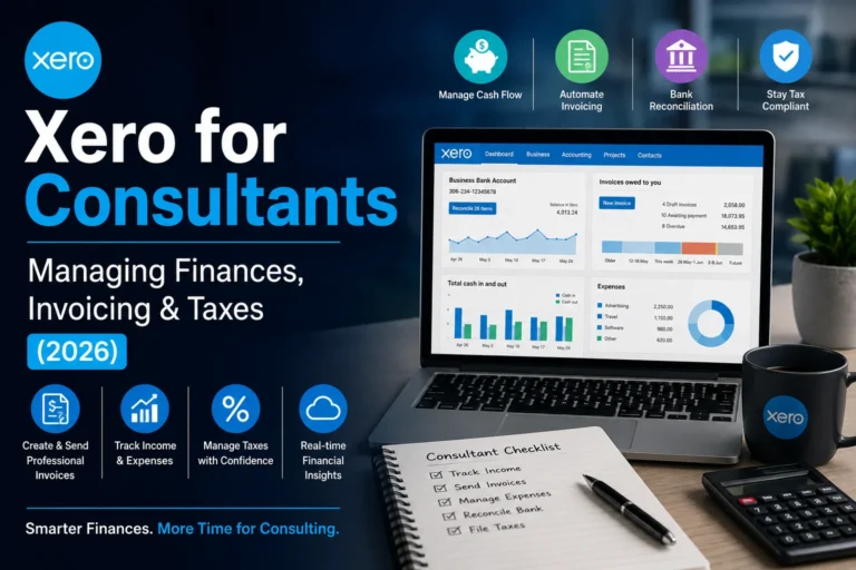 Xero for Consultants: The Complete Guide to Managing Finances, Invoicing & Taxes (2026)