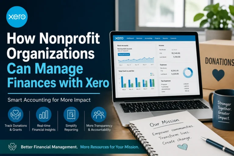 How Nonprofit Organizations Can Manage Finances with Xero